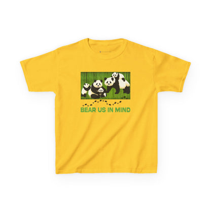 Kids' Bear Us In Mind Panda T-Shirt - 15 colors