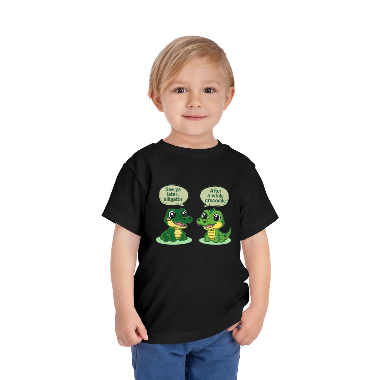 See You Later Alligator Cute Toddler Tee - 11 colors