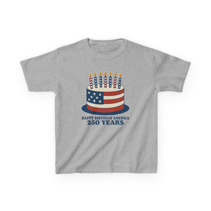 Kids' USA Birthday Cake T-shirt - 6 colors