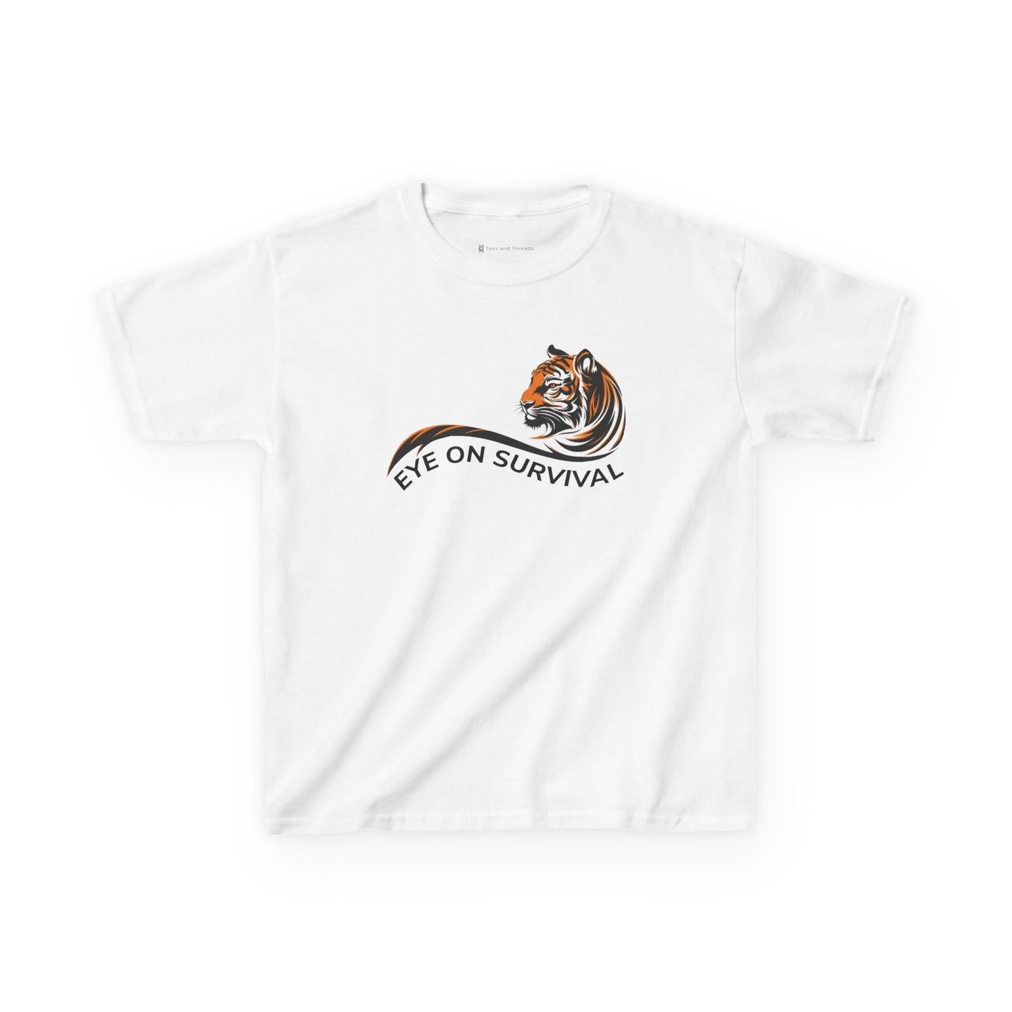 Kids' Eye on Survival Tiger T-shirt - 12 colors