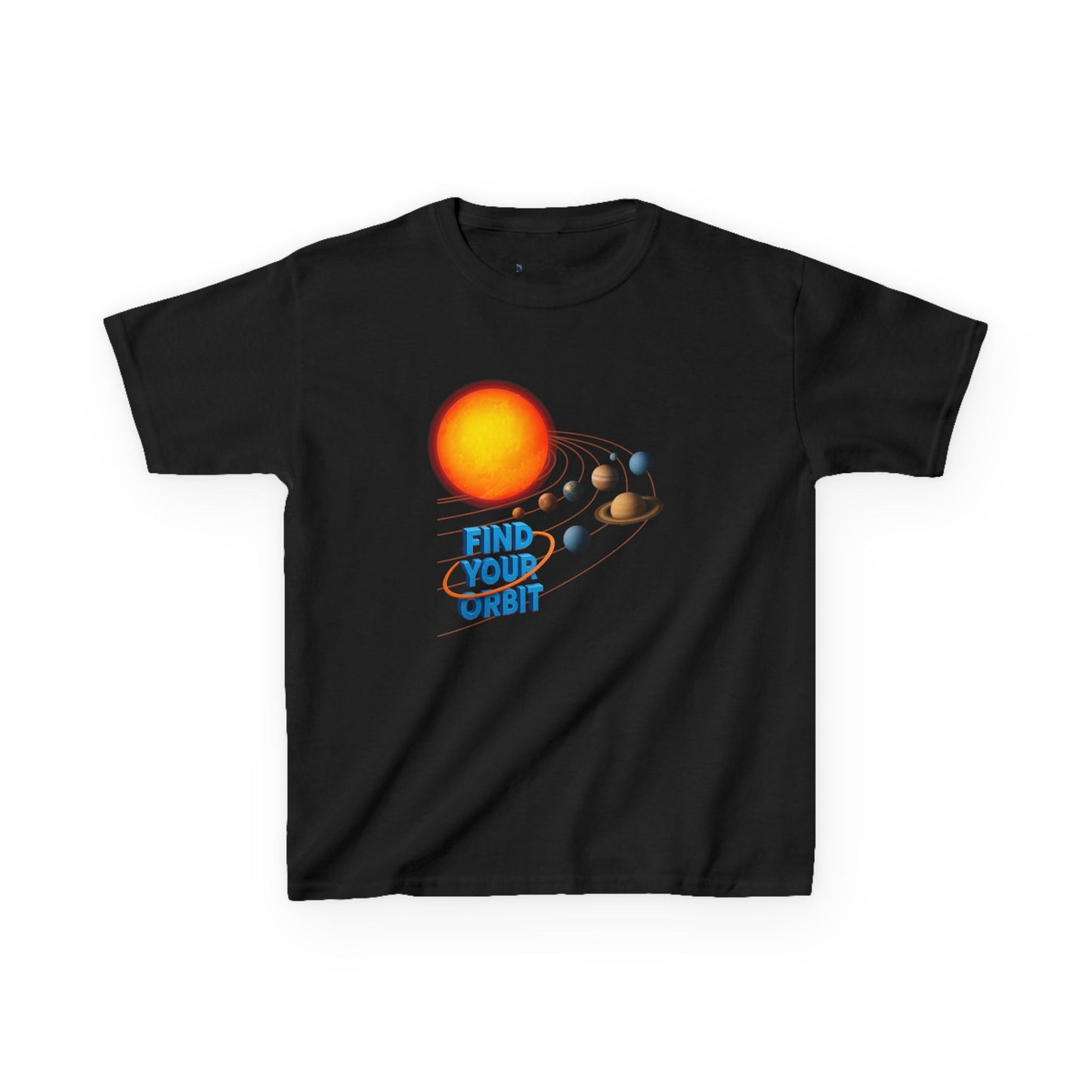 Kids' Find Your Orbit Planets T-shirt - 13 colors