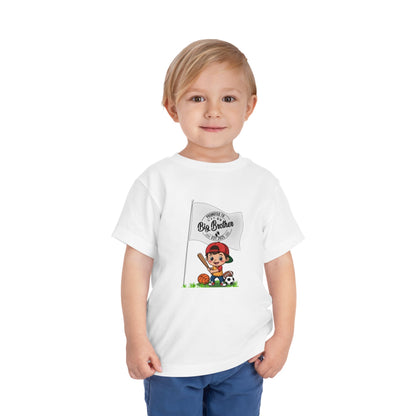 Promoted to Big Brother Cute Toddler Tee - 6 colors