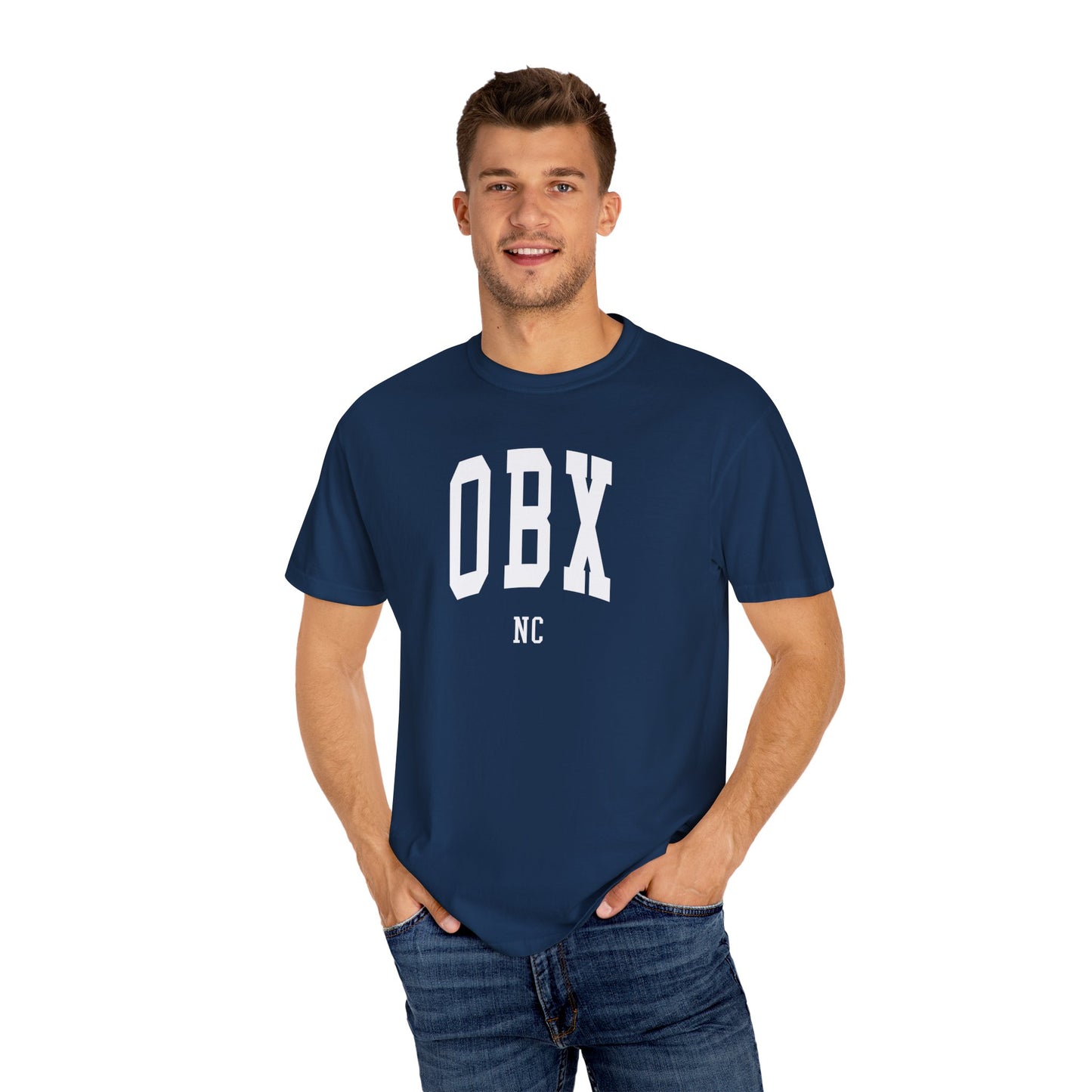 Outer Banks NC (OBX) Classic Block T-shirt - 10 colors