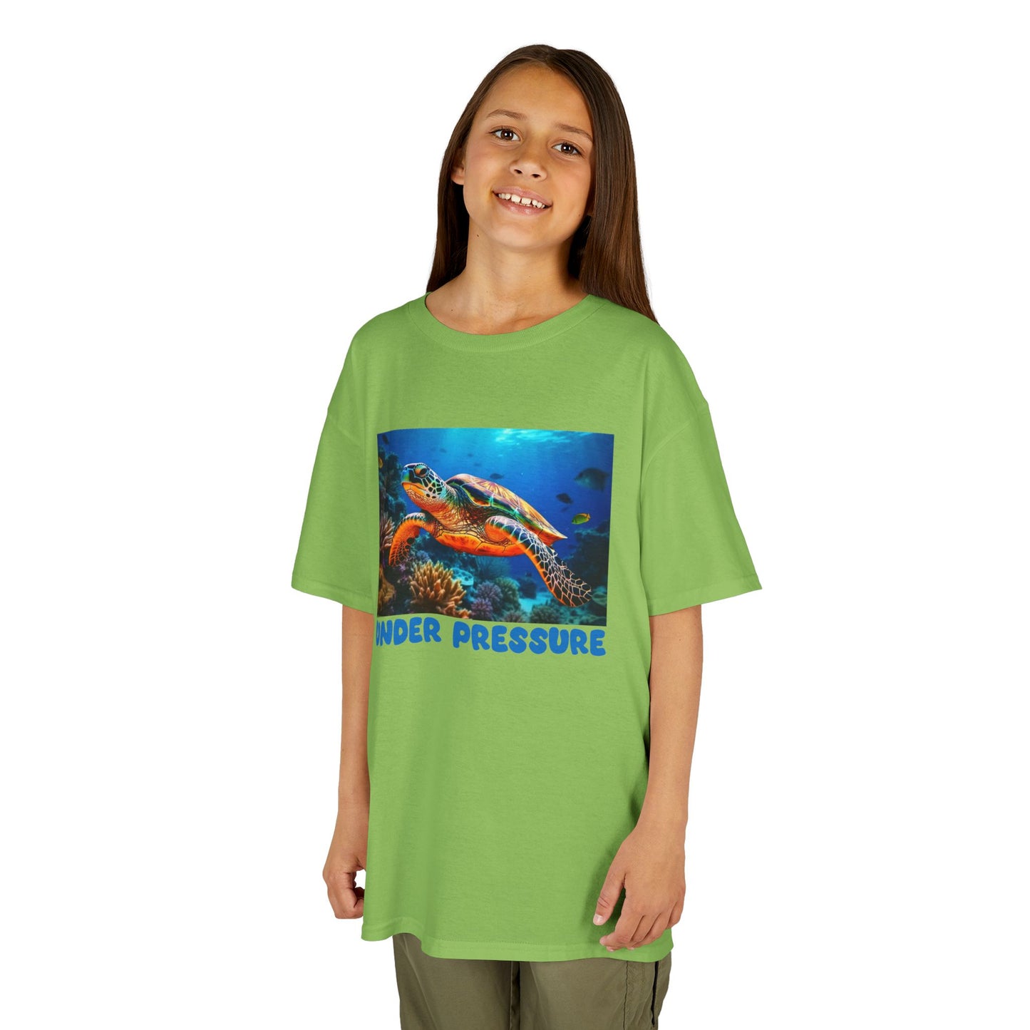 Kids' Under Pressure Sea Turtle T-shirt - 15 colors