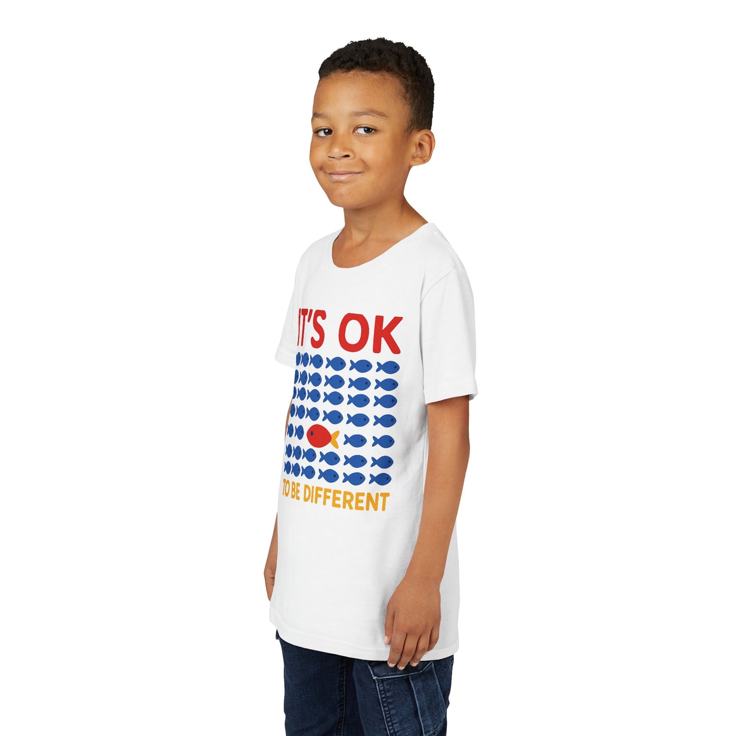 It's OK To Be Different Fishy Friends Kids T-Shirt