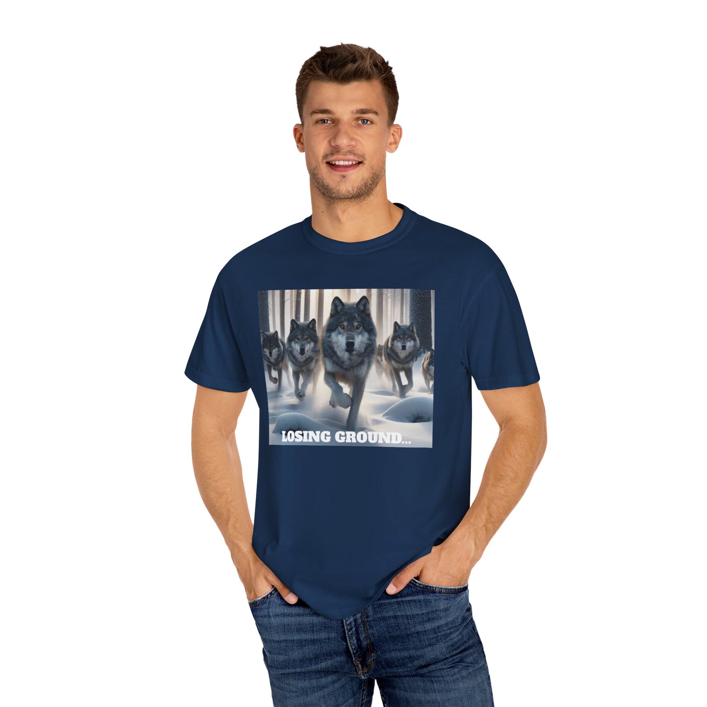 Wolf Pack Losing Ground T-Shirt - 16 colors