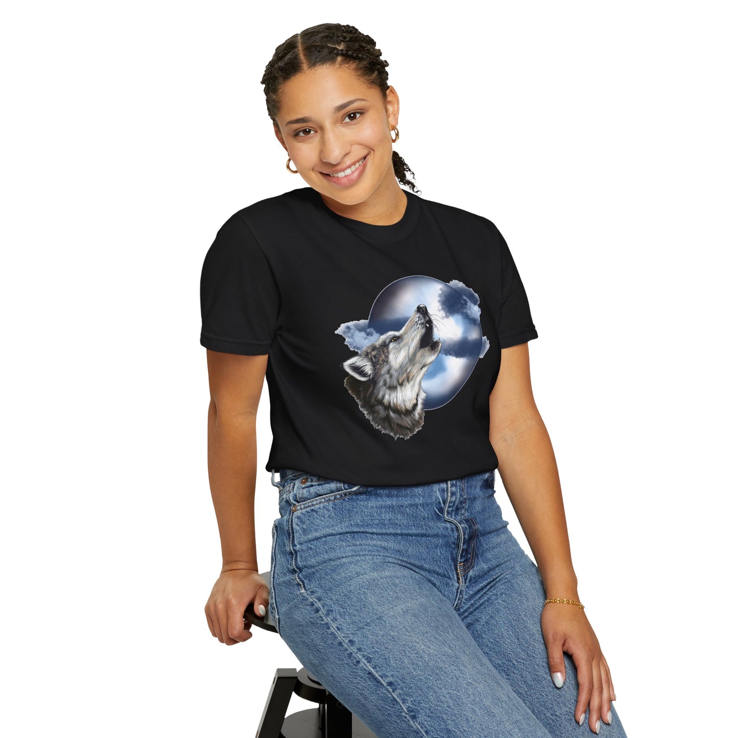 Howl at the Moon Lone Wolf T-Shirt - 13 colors