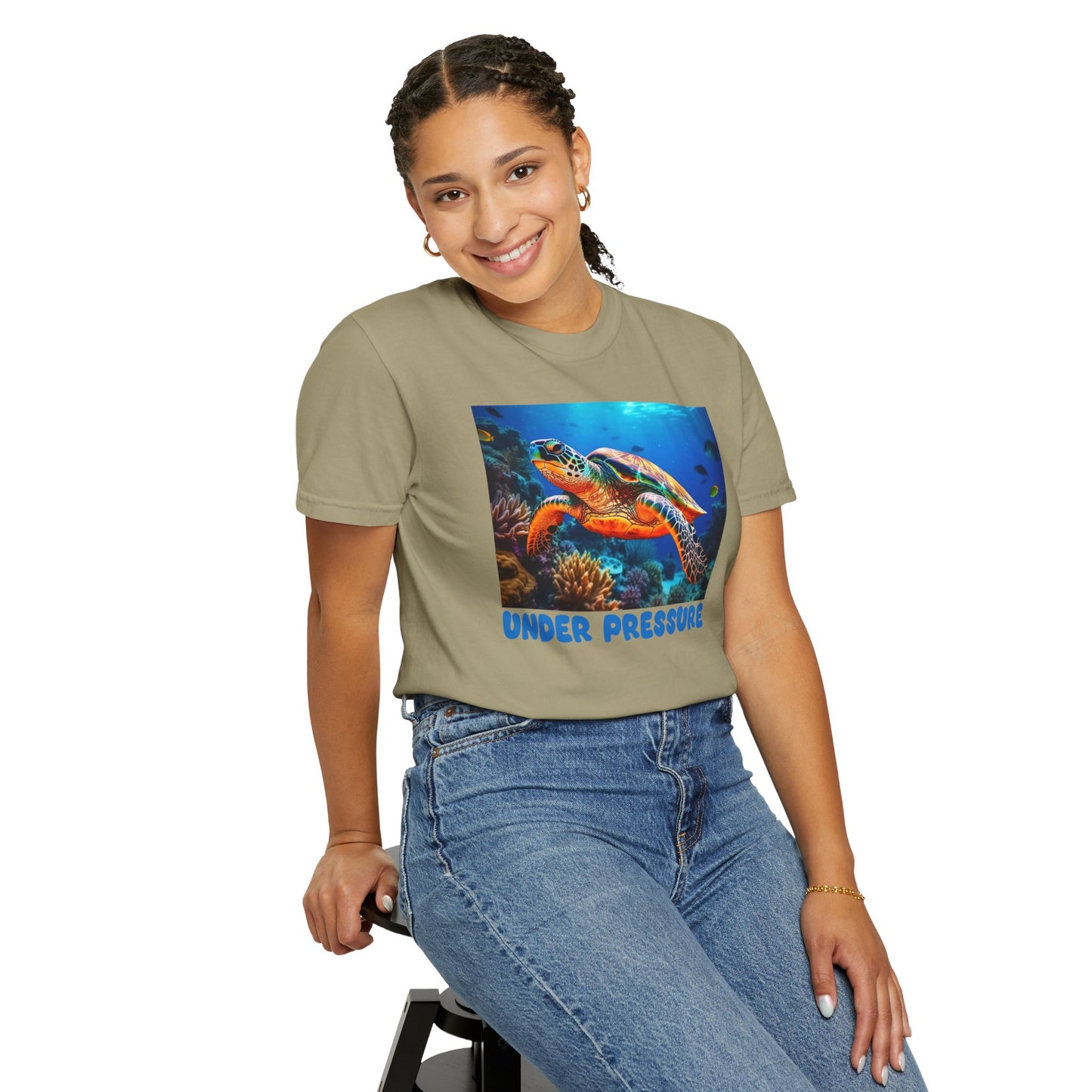Under Pressure Sea Turtle T-Shirt - 16 colors