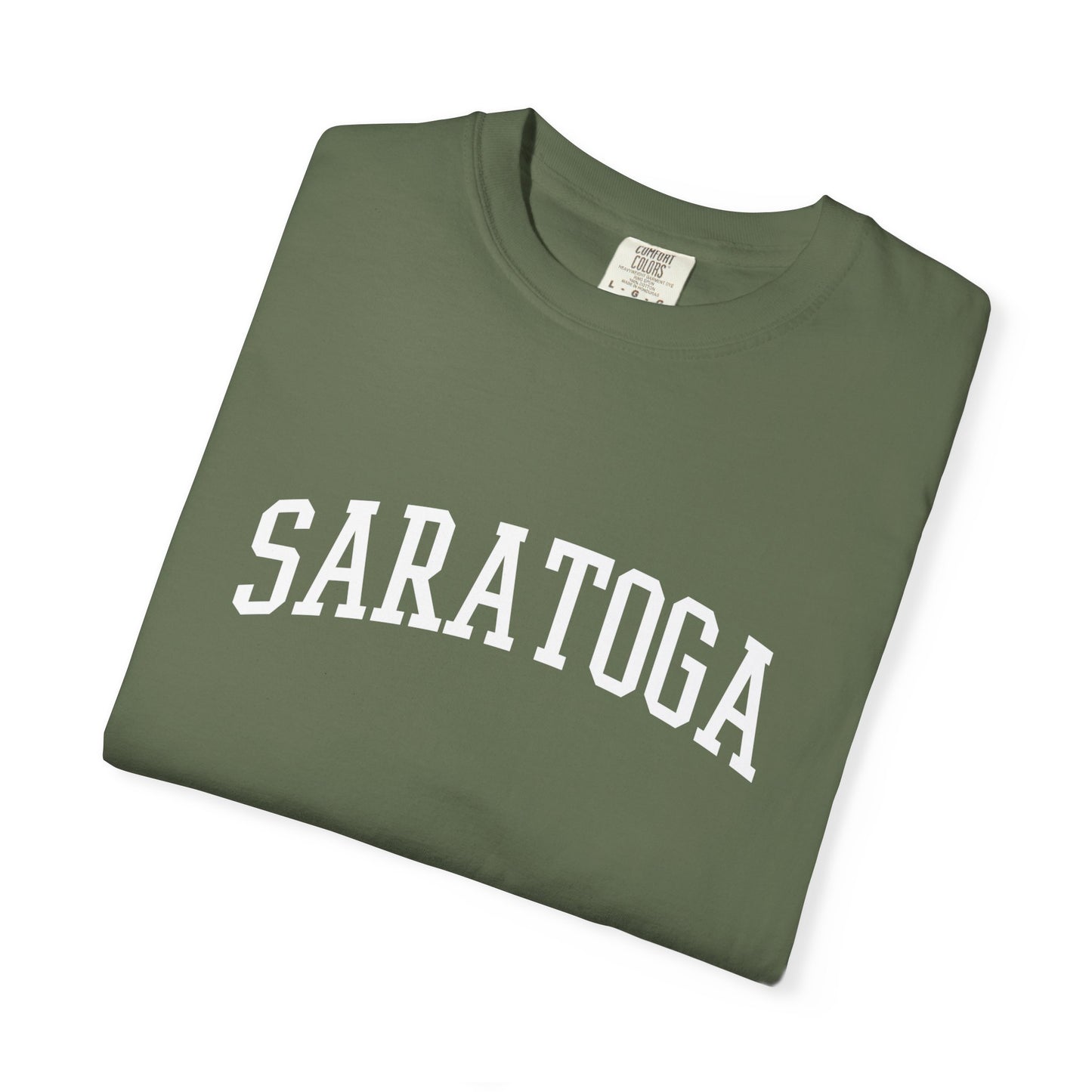Saratoga Classic Block T-shirt - 15 colors