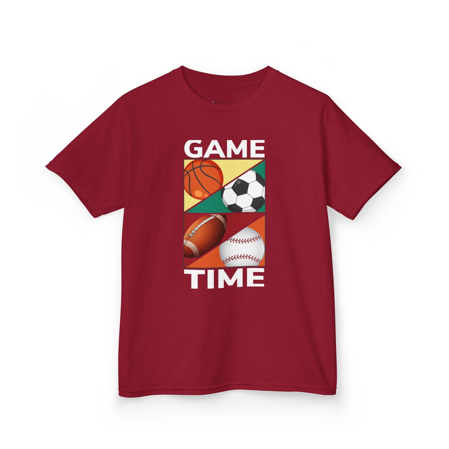 Kids' Sports Game Time T-Shirt - 16 colors
