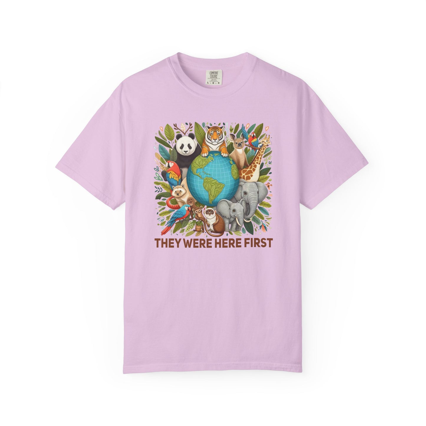 They Were Here First Animal T-shirt - 15 colors