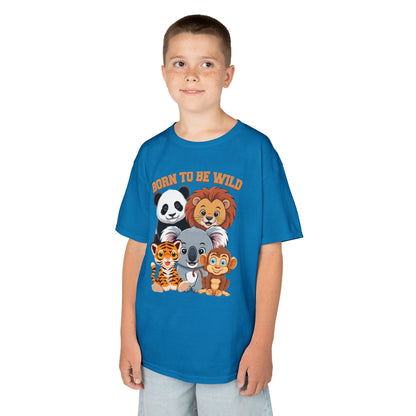 Kids' Born to Be Wild Animal Friends T-Shirt - 18 colors