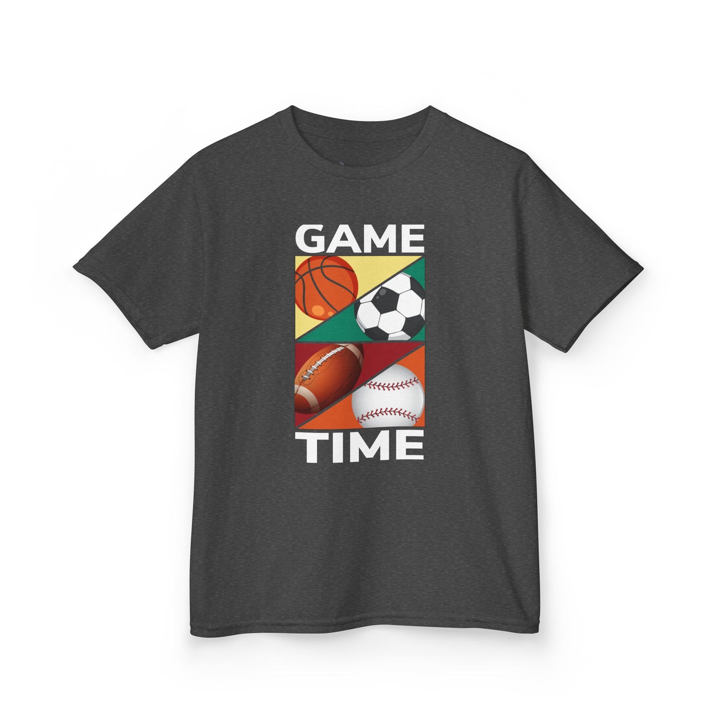 Kids' Sports Game Time T-Shirt - 16 colors