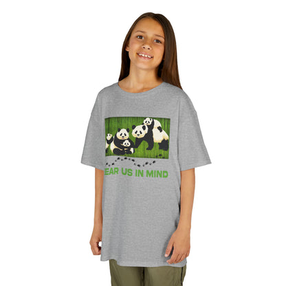 Kids' Bear Us In Mind Panda T-Shirt - 15 colors