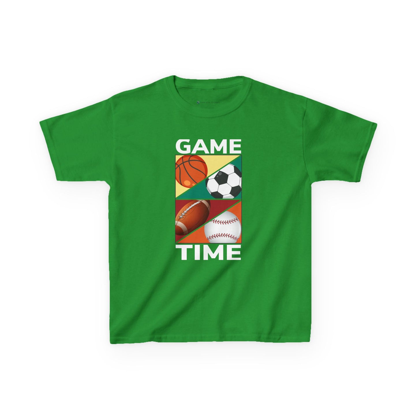 Kids' Sports Game Time T-Shirt - 16 colors