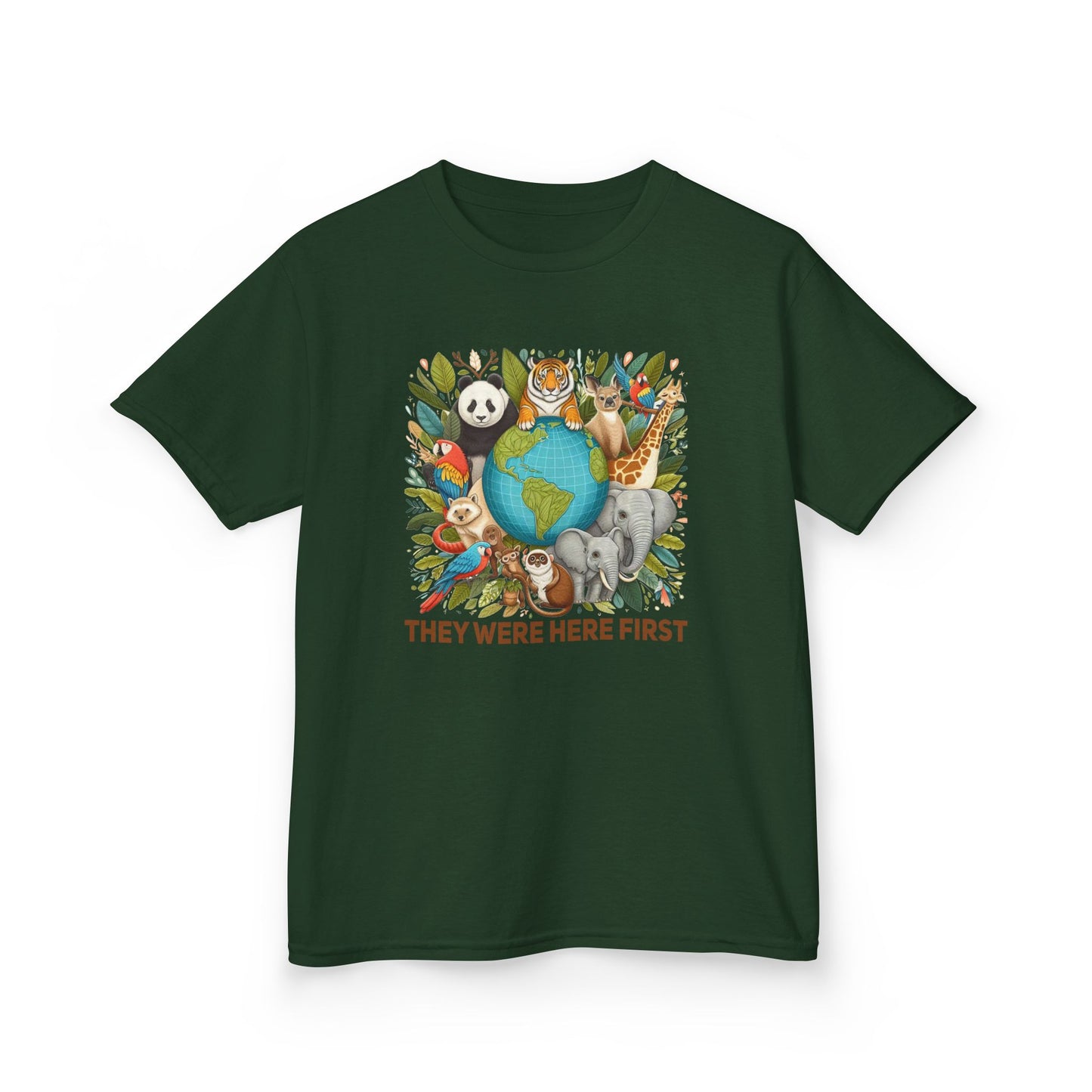 Kids' They Were Here First Animal T-shirt - 14 colors