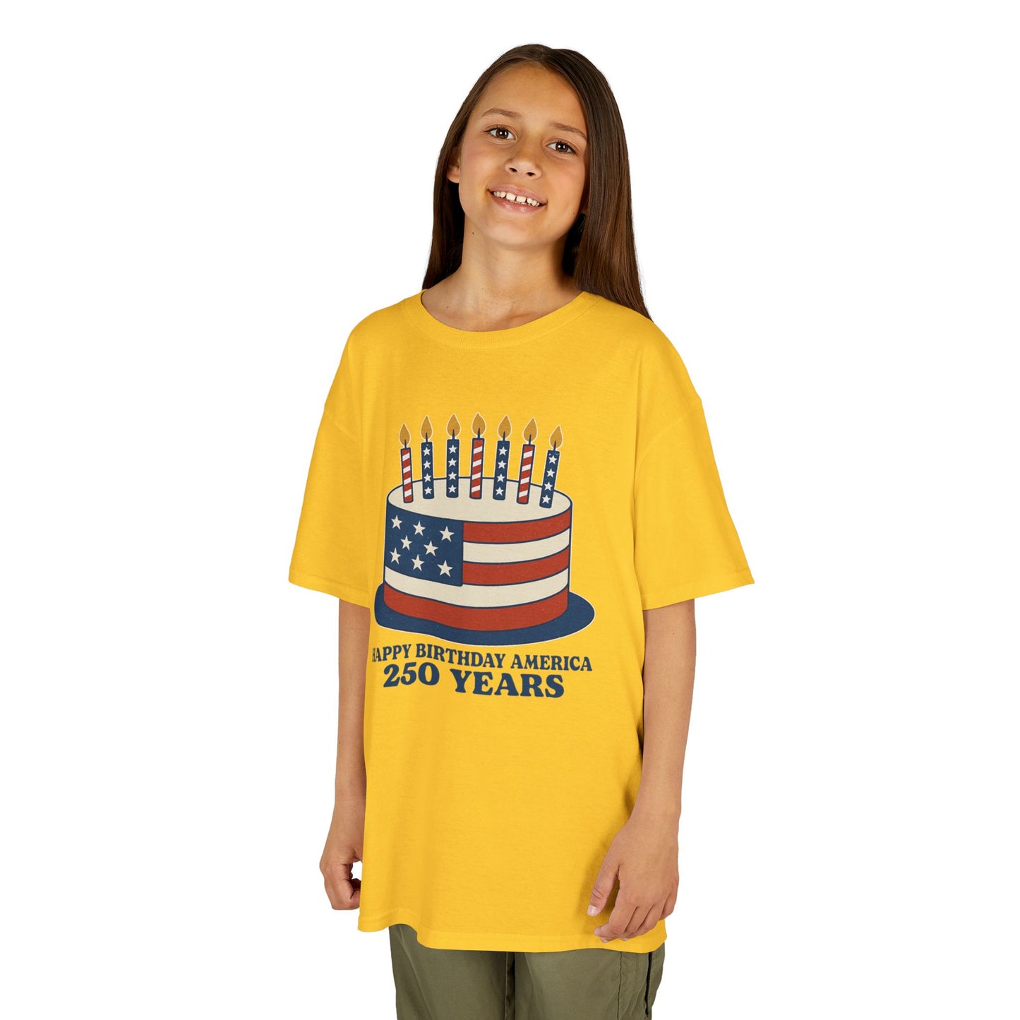 Kids' USA Birthday Cake T-shirt - 6 colors