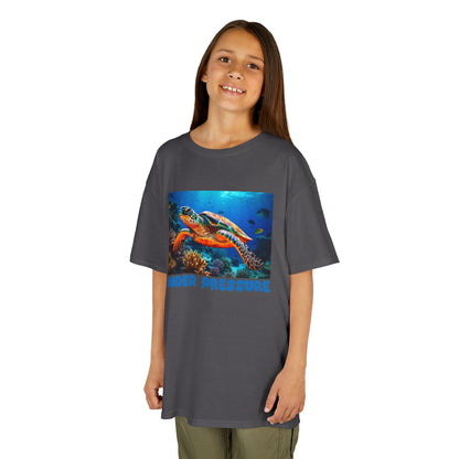 Kids' Under Pressure Sea Turtle T-shirt - 15 colors