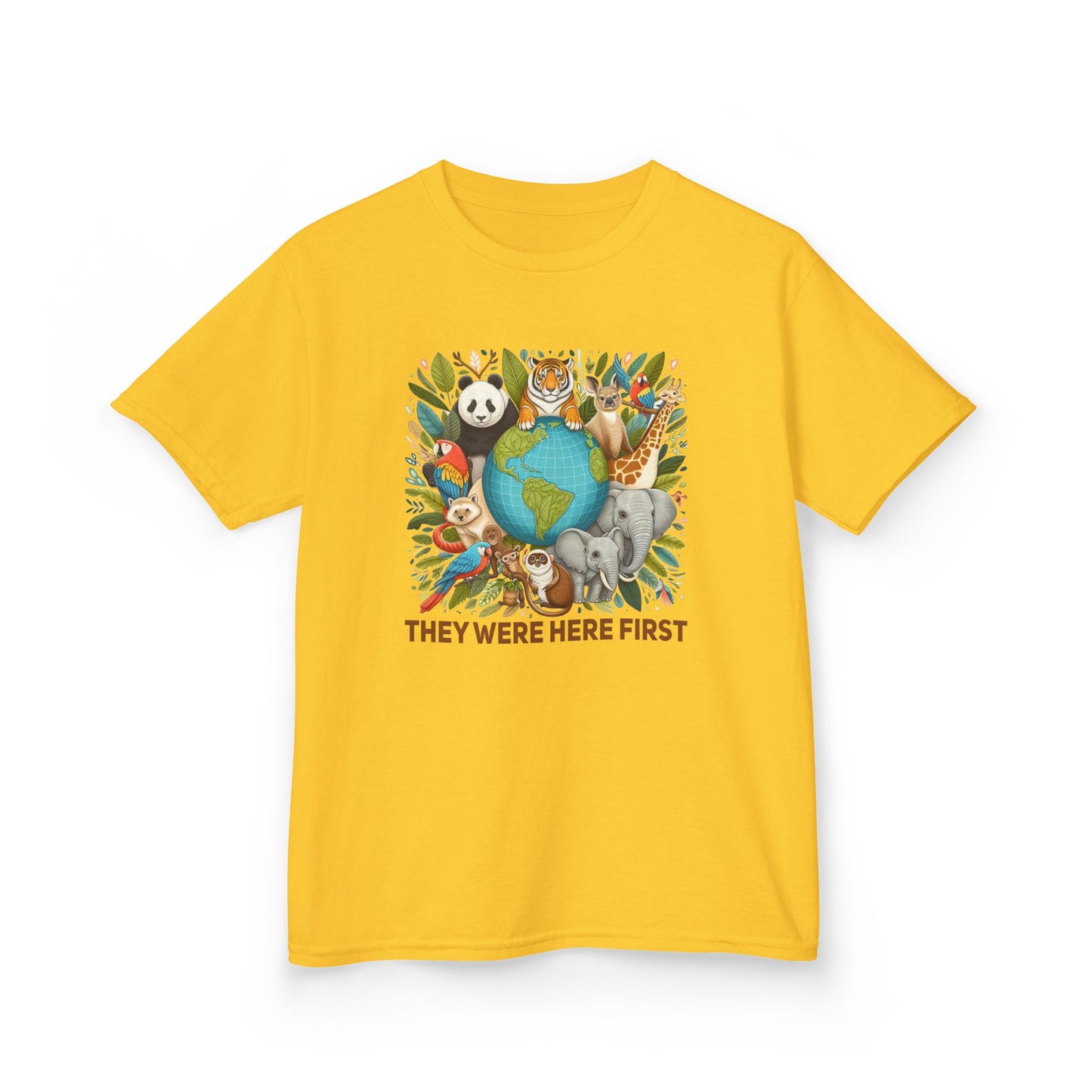 Kids' They Were Here First Animal T-shirt - 14 colors