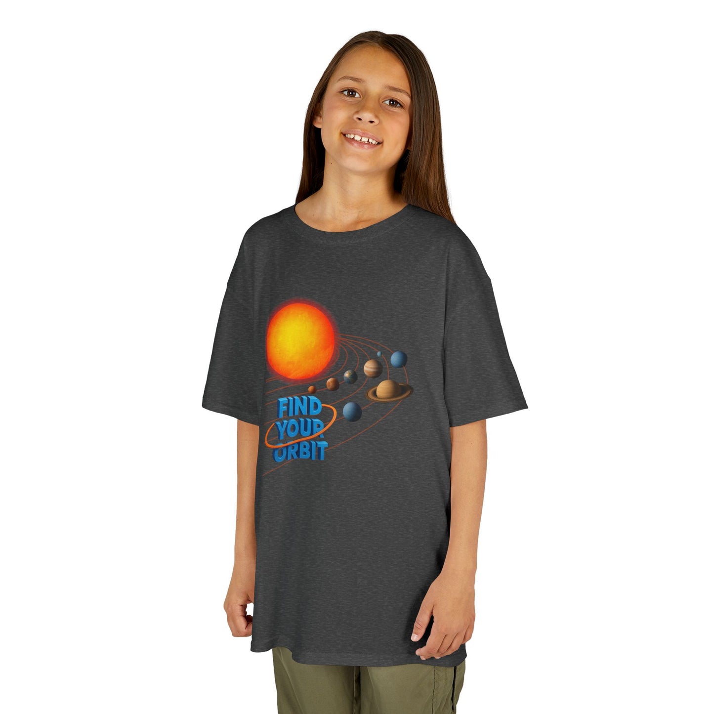 Kids' Find Your Orbit Planets T-shirt - 13 colors