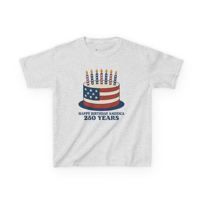 Kids' USA Birthday Cake T-shirt - 6 colors