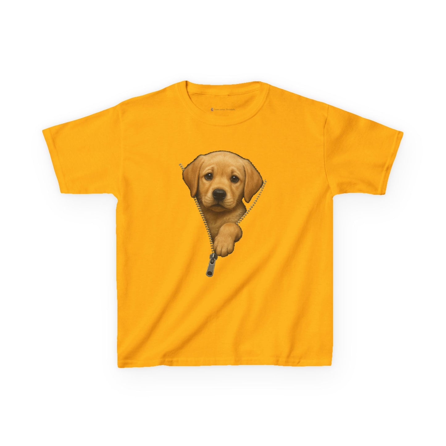Kids' Peeking Puppy T-shirt - 15 colors