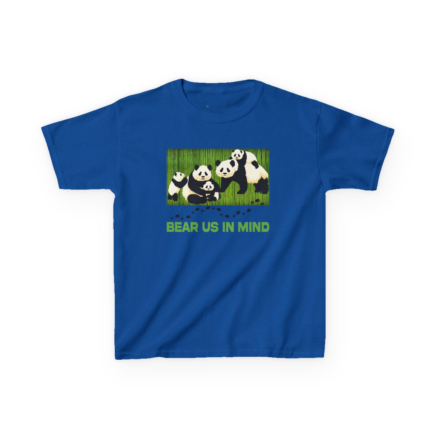 Kids' Bear Us In Mind Panda T-Shirt - 15 colors
