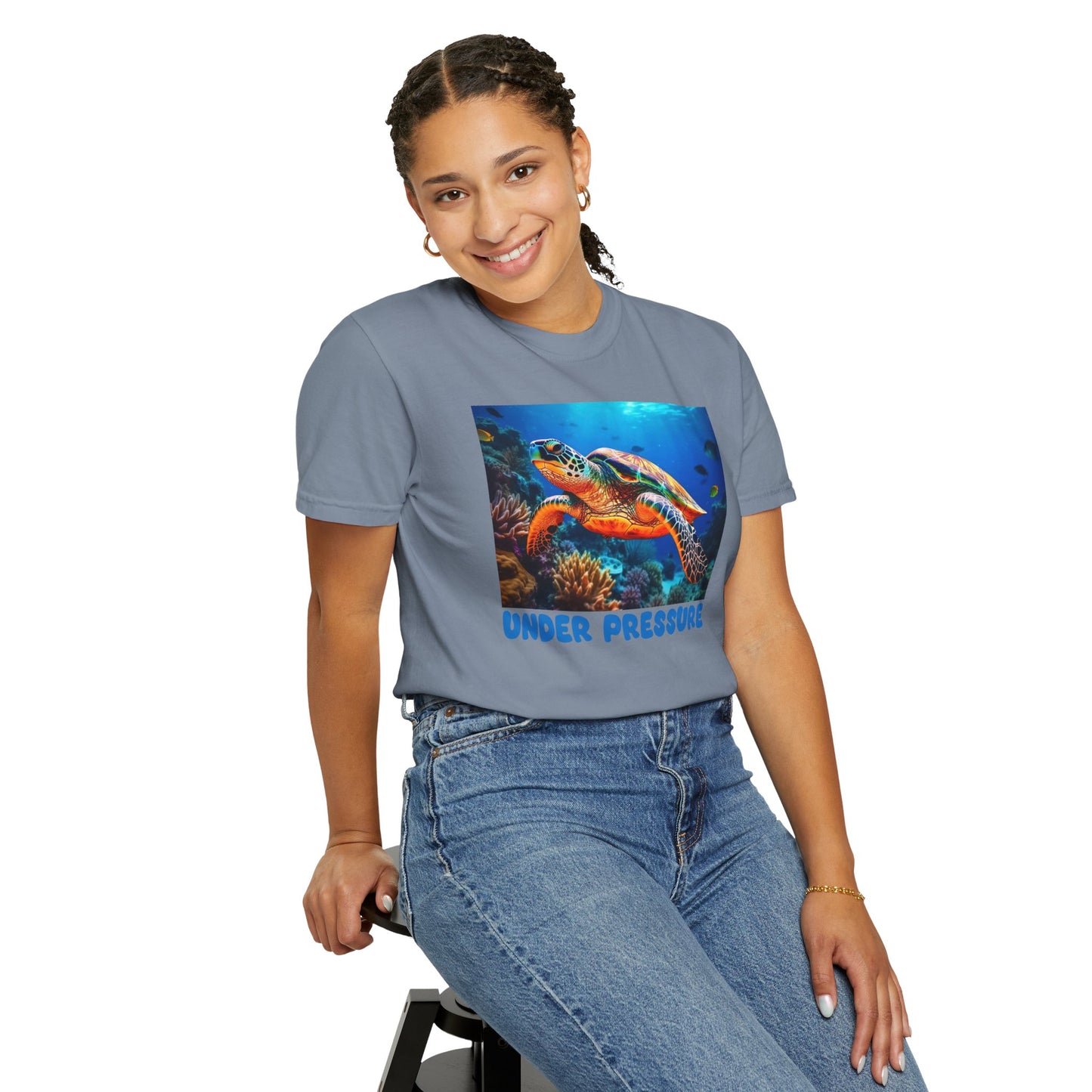 Under Pressure Sea Turtle T-Shirt - 16 colors