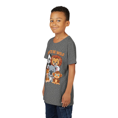 Born to Be Wild Animal Friends Kids T-Shirt