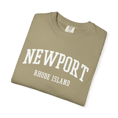 Newport Rhode Island Classic Block T-shirt - 15 colors