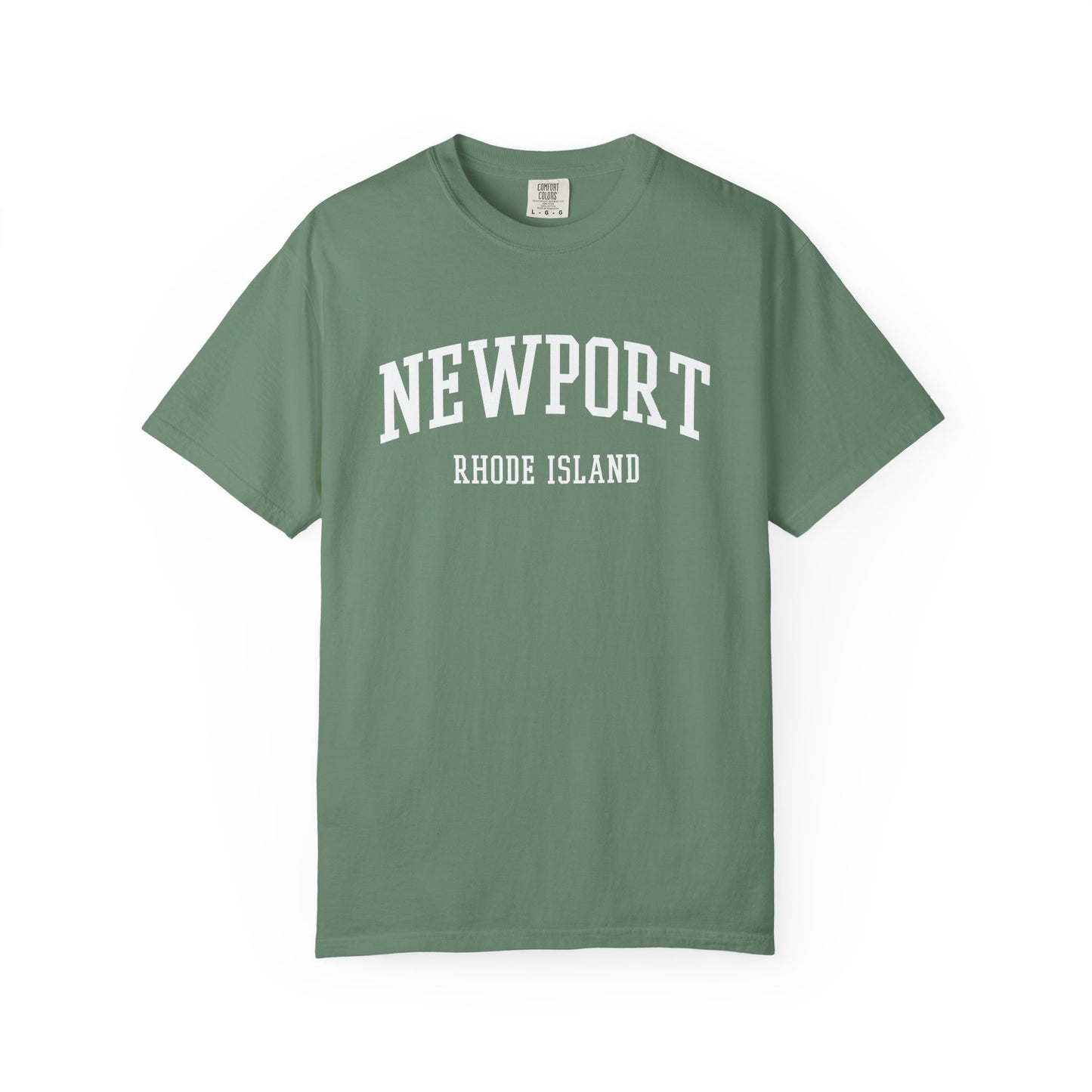 Newport Rhode Island Classic Block T-shirt - 15 colors