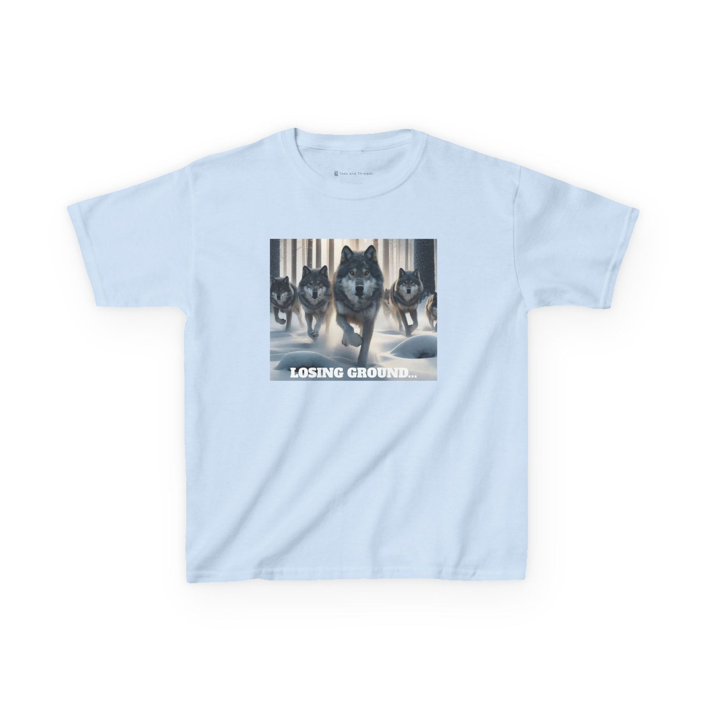 Kids' Losing Ground Wolf Pack T-Shirt - 9 colors