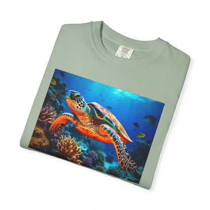 Under Pressure Sea Turtle T-Shirt - 16 colors