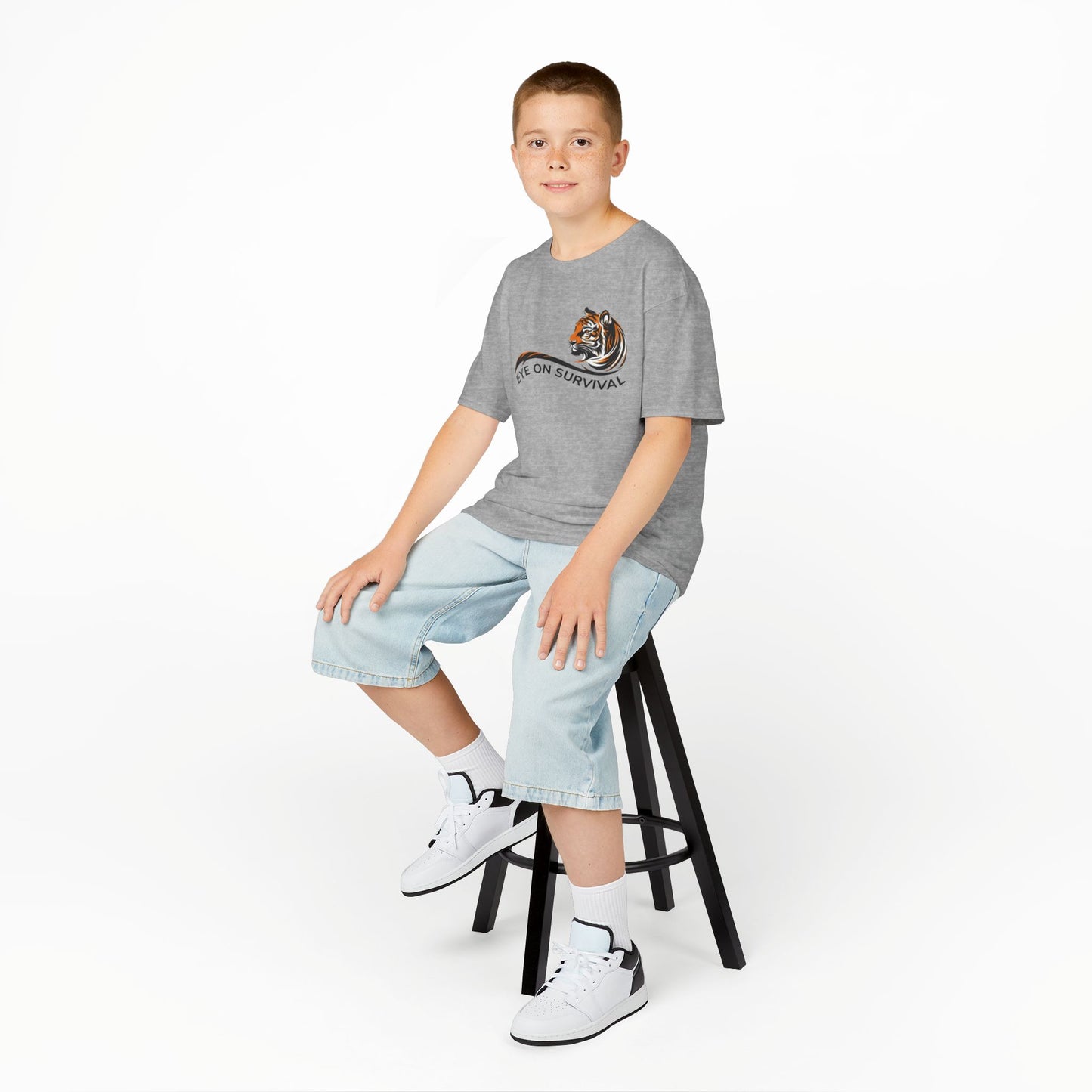 Kids' Eye on Survival Tiger T-shirt - 12 colors