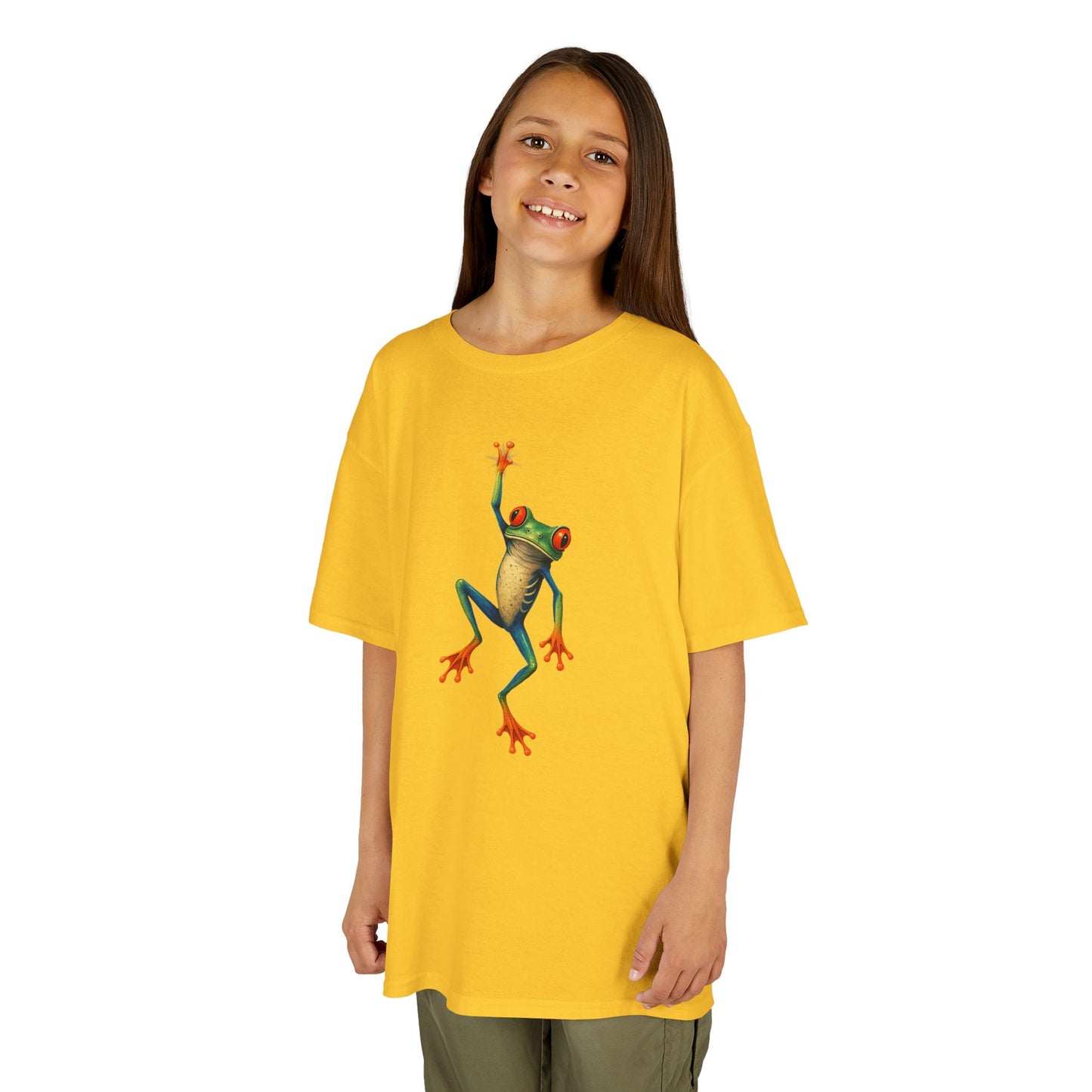 Kids' Hang On Froggy T-shirt - 14 colors