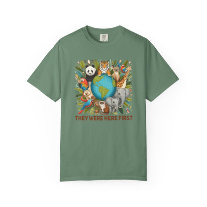 They Were Here First Animal T-shirt - 15 colors