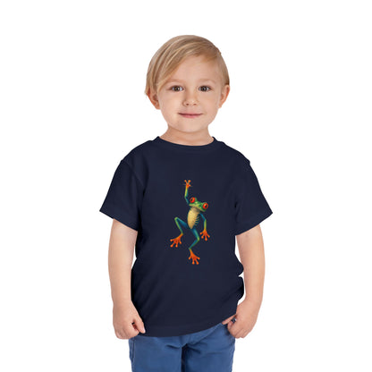 Hang on Froggy Cute Toddler Tee - 9 colors