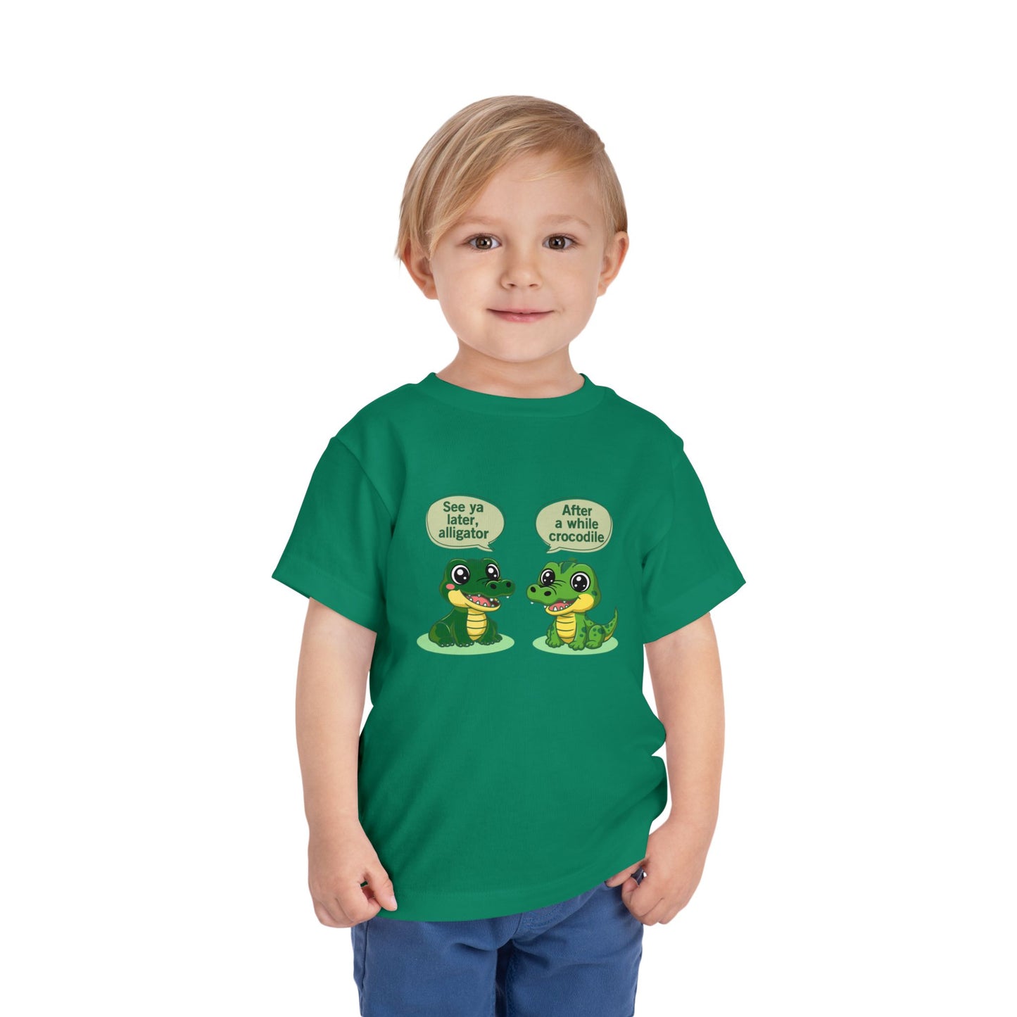 See You Later Alligator Cute Toddler Tee - 11 colors