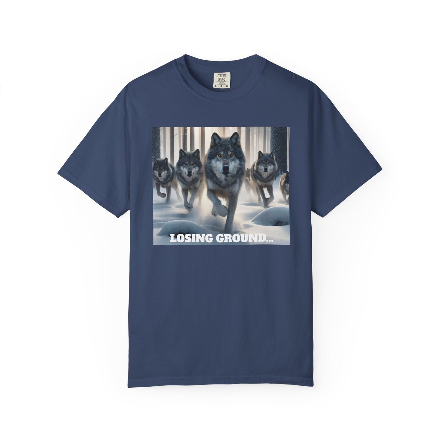 Wolf Pack Losing Ground T-Shirt - 16 colors