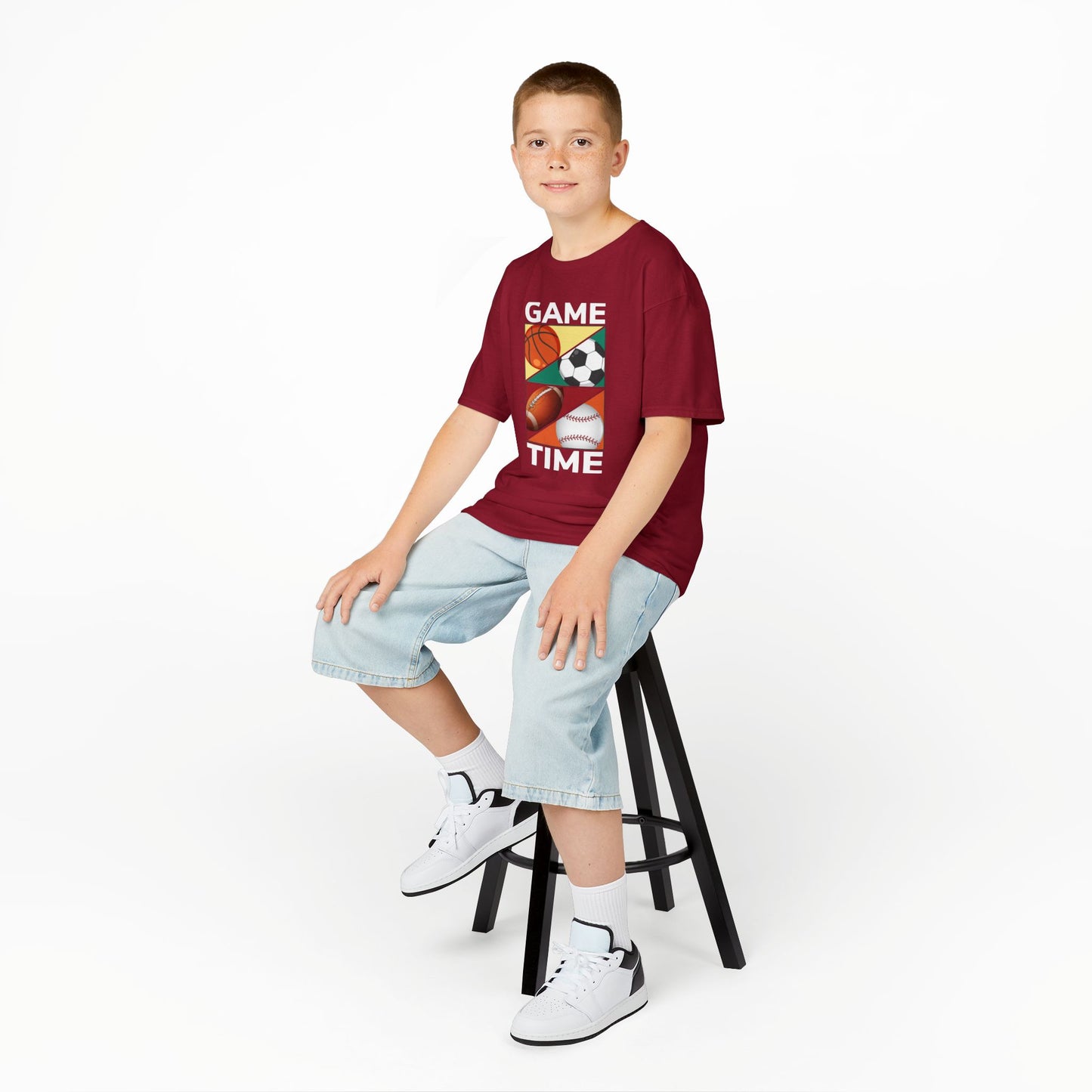 Kids' Sports Game Time T-Shirt - 16 colors