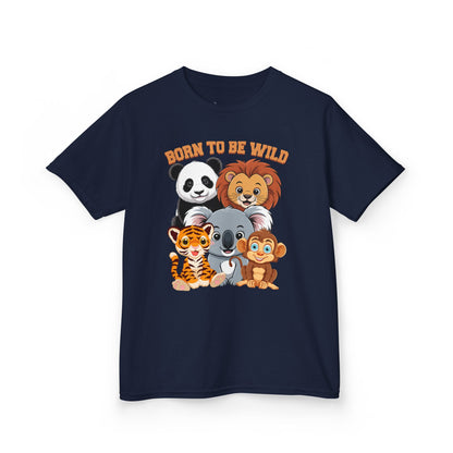 Kids' Born to Be Wild Animal Friends T-Shirt - 18 colors