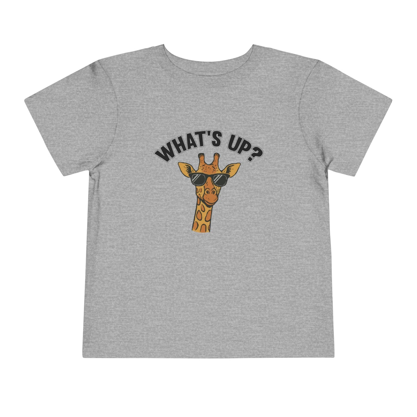 What's Up Cute Giraffe Toddler Tee - 6 colors
