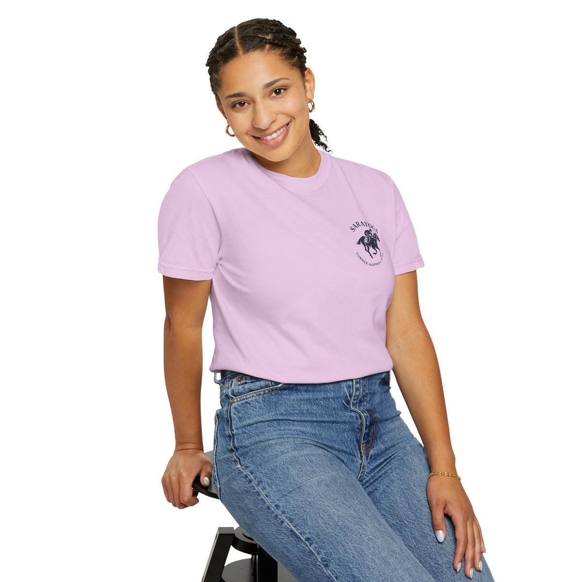 Saratoga Summer Happens Here T-Shirt - 10 colors