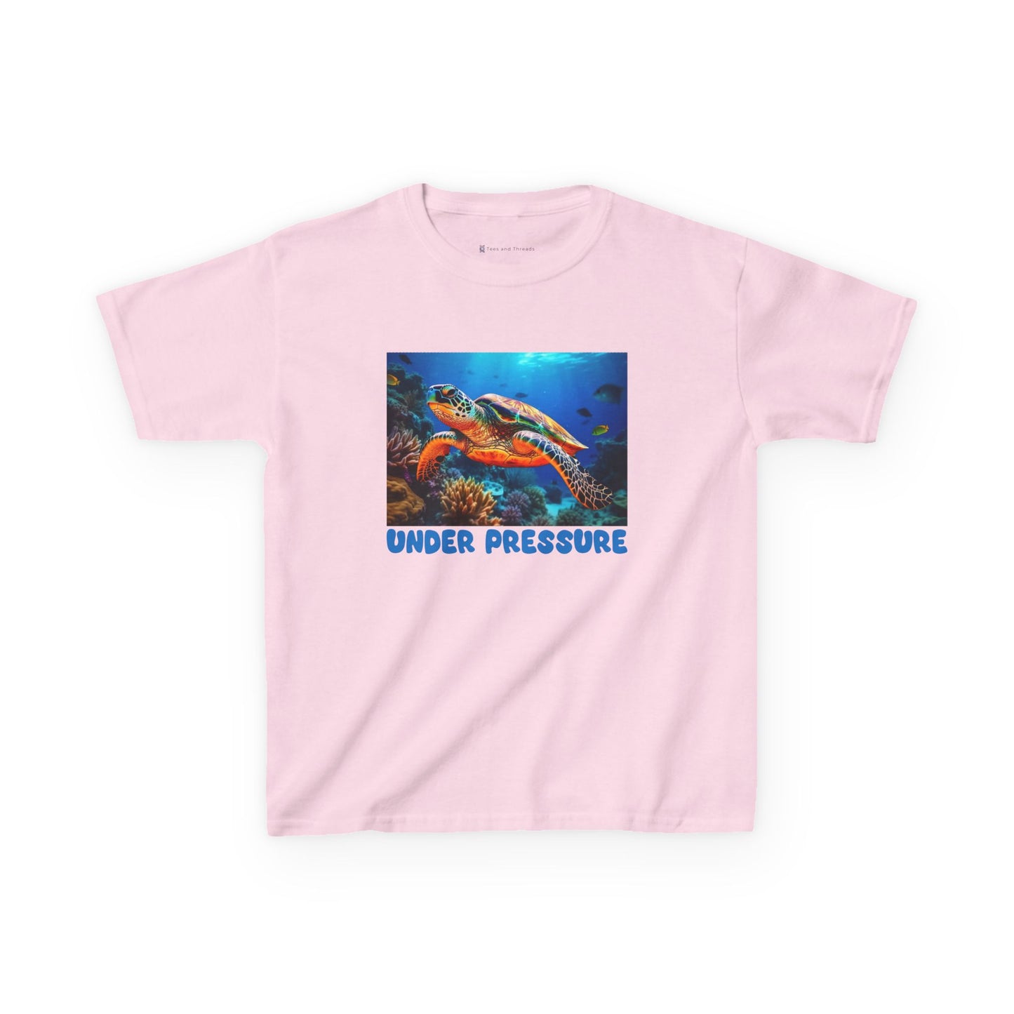 Kids' Under Pressure Sea Turtle T-shirt - 15 colors