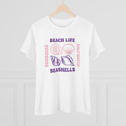 Women's Beach Life Semi-Relaxed T-Shirt - 4 colors