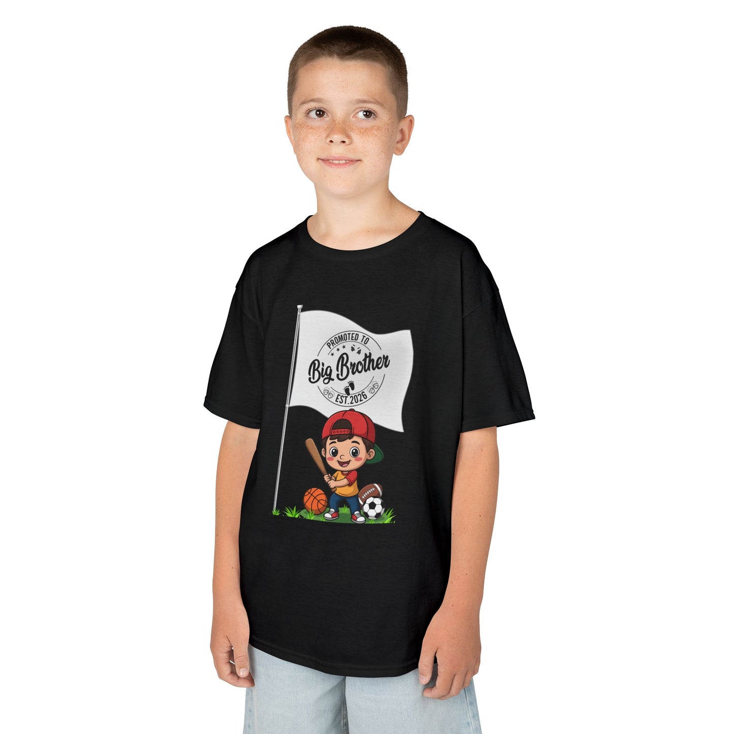 Kids' Promoted to Big Brother 2026 T-Shirt - 16 colors