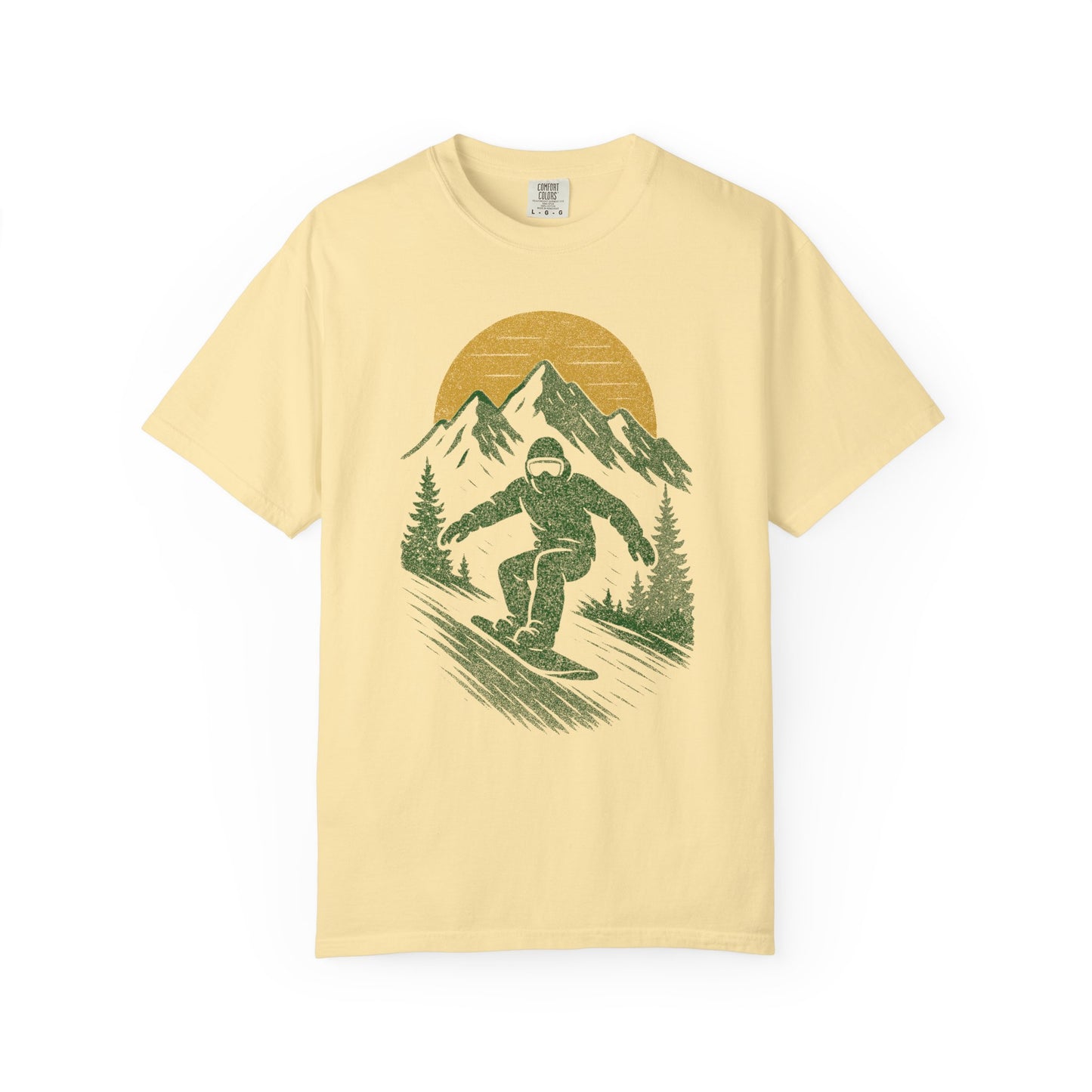 Snowboard Sundown Unisex T-Shirt - 10 colors