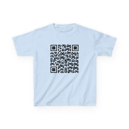 Kids' Gaming QR Code T-shirt - 7 colors