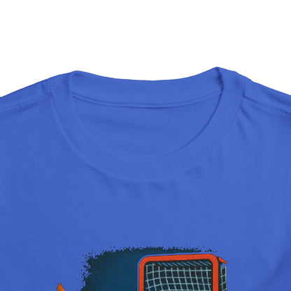 Hockey Slapshot Cute Toddler Tee - 8 colors