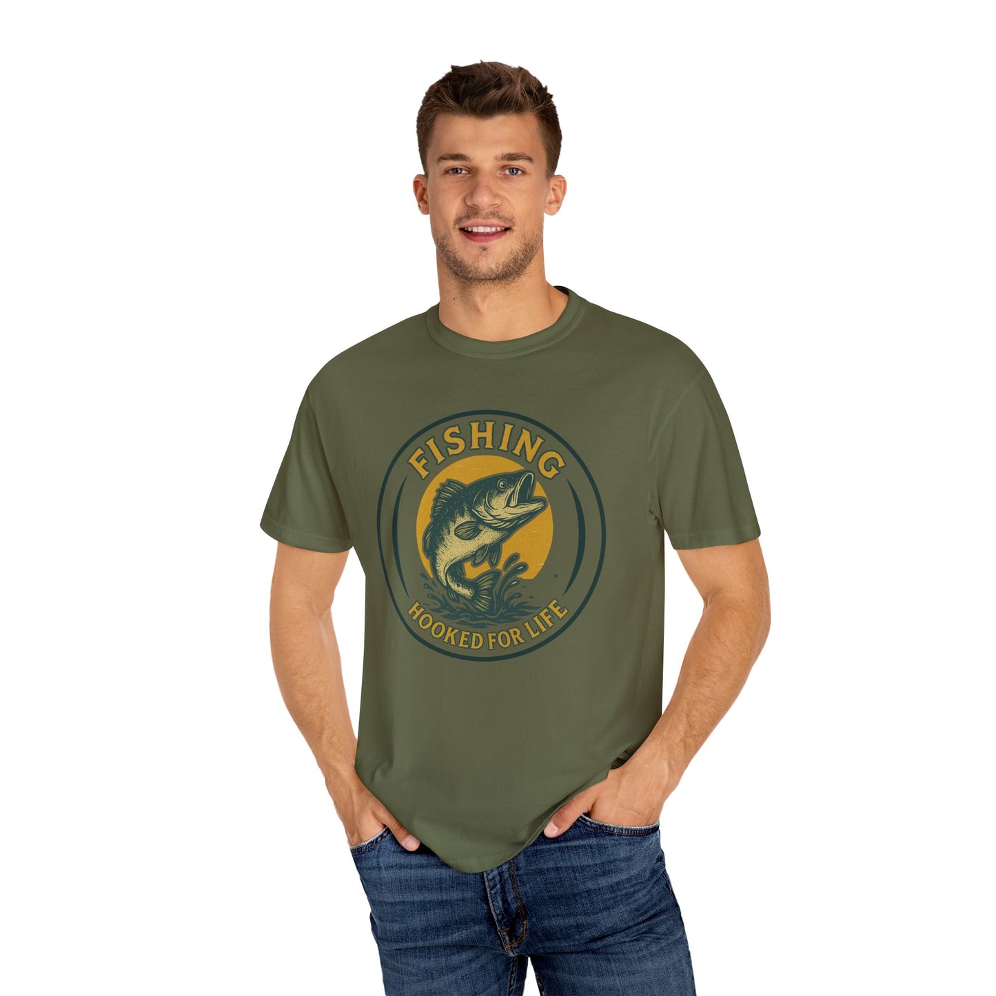 Fishing - Hooked for Life Unisex T-Shirt - 6 colors